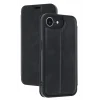 Mey İthalat®   iPhone 16E Kılıf Flip Cover - Siyah