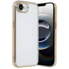 Mey İthalat®   iPhone 16E Kılıf  Lensli Silikon - Gold