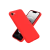Mey İthalat®   iPhone 16E Kılıf Nano içi Kadife Silikon - Kırmızı