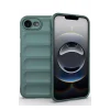 Mey İthalat®   iPhone 16E Kılıf Optimum Silikon - Koyu Yeşil