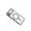 Mey İthalat®   iPhone 17 Air Joke Simli Magneticsafe Kılıf - Siyah