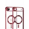 Mey İthalat®   iPhone 17 Air Kross Magneticsafe Kapak - Kırmızı