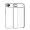 Mey İthalat®   iPhone 17 Air  Lensli Silikon - Gümüş
