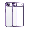 Mey İthalat®   iPhone 17 Air  Lensli Silikon - Mor