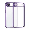 Mey İthalat®   iPhone 17 Air  Lensli Silikon - Mor