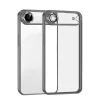 Mey İthalat®   iPhone 17 Air  Lensli Silikon - Titan Gri