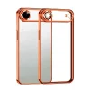 Mey İthalat®   iPhone 17 Air  Lensli Silikon - Turuncu