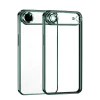 Mey İthalat®   iPhone 17 Air  Lensli Silikon - Yeşil