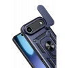 Mey İthalat®   iPhone 17 Air Pars Lens Yüzüklü Silikon - Lacivert
