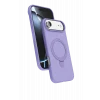 Mey İthalat®   iPhone 17 Air Regal Magsafe Standlı Kapak - Lila