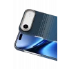 Mey İthalat®   iPhone 17 Air Vega Magsafe Kapak - Mavi
