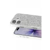 Mey İthalat®   iPhone 17 Bright Simli Kapak - Beyaz