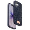Mey İthalat®   iPhone 17 Bright Simli Kapak - Mavi