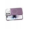 Mey İthalat®   iPhone 17 Export Magsafe Kapak - Mor