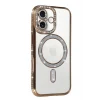 Mey İthalat®   iPhone 17 Joke Simli Magneticsafe Kılıf - Gold