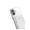 Mey İthalat®   iPhone 17 Kart Şeffaf Silikon - Şeffaf