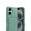 Mey İthalat®   iPhone 17 Kelvin Kartvizitli Silikon - Açık Yeşil