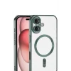 Mey İthalat®   iPhone 17 Kross Magneticsafe Kapak - Koyu Yeşil