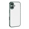 Mey İthalat®   iPhone 17  Lensli Silikon - Yeşil