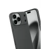 Mey İthalat®   iPhone 17 Pro Auto Focus Karbon Kapak - Gri