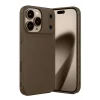 Mey İthalat®   iPhone 17 Pro Auto Focus Karbon Kapak - Kahverengi