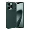 Mey İthalat®   iPhone 17 Pro Auto Focus Karbon Kapak - Koyu Yeşil