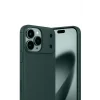 Mey İthalat®   iPhone 17 Pro Auto Focus Karbon Kapak - Koyu Yeşil