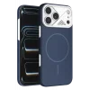Mey İthalat®   iPhone 17 Pro Export Magsafe Kapak - Lacivert