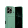 Mey İthalat®   iPhone 17 Pro Kelvin Kartvizitli Silikon - Açık Yeşil