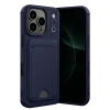 Mey İthalat®   iPhone 17 Pro Kelvin Kartvizitli Silikon - Lacivert