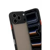 Mey İthalat®   iPhone 17 Pro Kılıf Montreal Silikon Kapak - Siyah