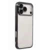 Mey İthalat®   iPhone 17 Pro  Lensli Silikon - Siyah