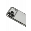 Mey İthalat®   iPhone 17 Pro  Lensli Silikon - Titan Gri