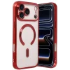 Mey İthalat®   iPhone 17 Pro Max Kross Magneticsafe Kapak - Kırmızı