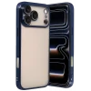 Mey İthalat®   iPhone 17 Pro Max  Lensli Silikon - Lacivert