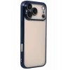 Mey İthalat®   iPhone 17 Pro Max  Lensli Silikon - Lacivert