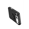 Mey İthalat®   iPhone 17 Pro Max Montreal Yüzüklü Silikon Kapak - Siyah