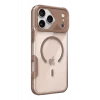 Mey İthalat®   iPhone 17 Pro Max Zinko Magsafe Kapak - Çöl Titanyum