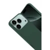 Mey İthalat®   iPhone 17 Pro Nano içi Kadife Silikon - Koyu Yeşil