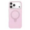 Mey İthalat®   iPhone 17 Pro Regal Magsafe Standlı Kapak - Açık Pembe
