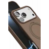 Mey İthalat®   iPhone 17 Pro Regal Magsafe Standlı Kapak - Çöl Titanyum