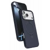 Mey İthalat®   iPhone 17 Pro Regal Magsafe Standlı Kapak - Lacivert