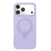 Mey İthalat®   iPhone 17 Pro Regal Magsafe Standlı Kapak - Lila