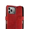Mey İthalat®   iPhone 17 Pro Trend S Plus Kapaklı Kılıf - Kırmızı