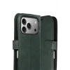 Mey İthalat®   iPhone 17 Pro Trend S Plus Kapaklı Kılıf - Yeşil