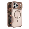Mey İthalat®   iPhone 17 Pro Zinko Magsafe Kapak - Çöl Titanyum