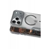 Mey İthalat®   iPhone 17 Pro Zinko Magsafe Kapak - Titan Gri