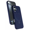 Mey İthalat®   iPhone 17 Regal Magsafe Standlı Kapak - Lacivert