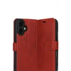 Mey İthalat®   iPhone 17 Trend S Plus Kapaklı Kılıf - Kırmızı