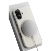 Mey İthalat®   iPhone 17 Wonder Deri Magsafe Kapak - Beyaz